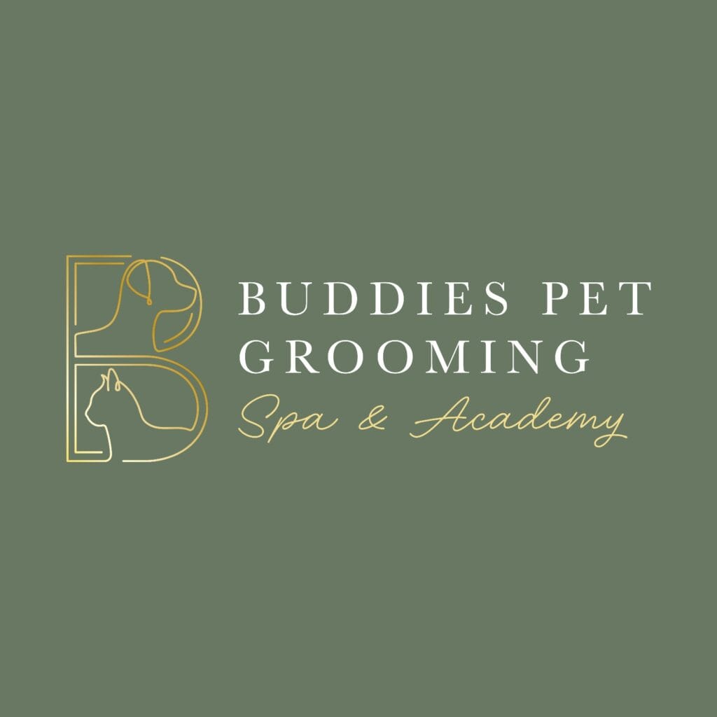 BuddiesLogo Green Full - Buddies Pet Grooming, Spa & Academy